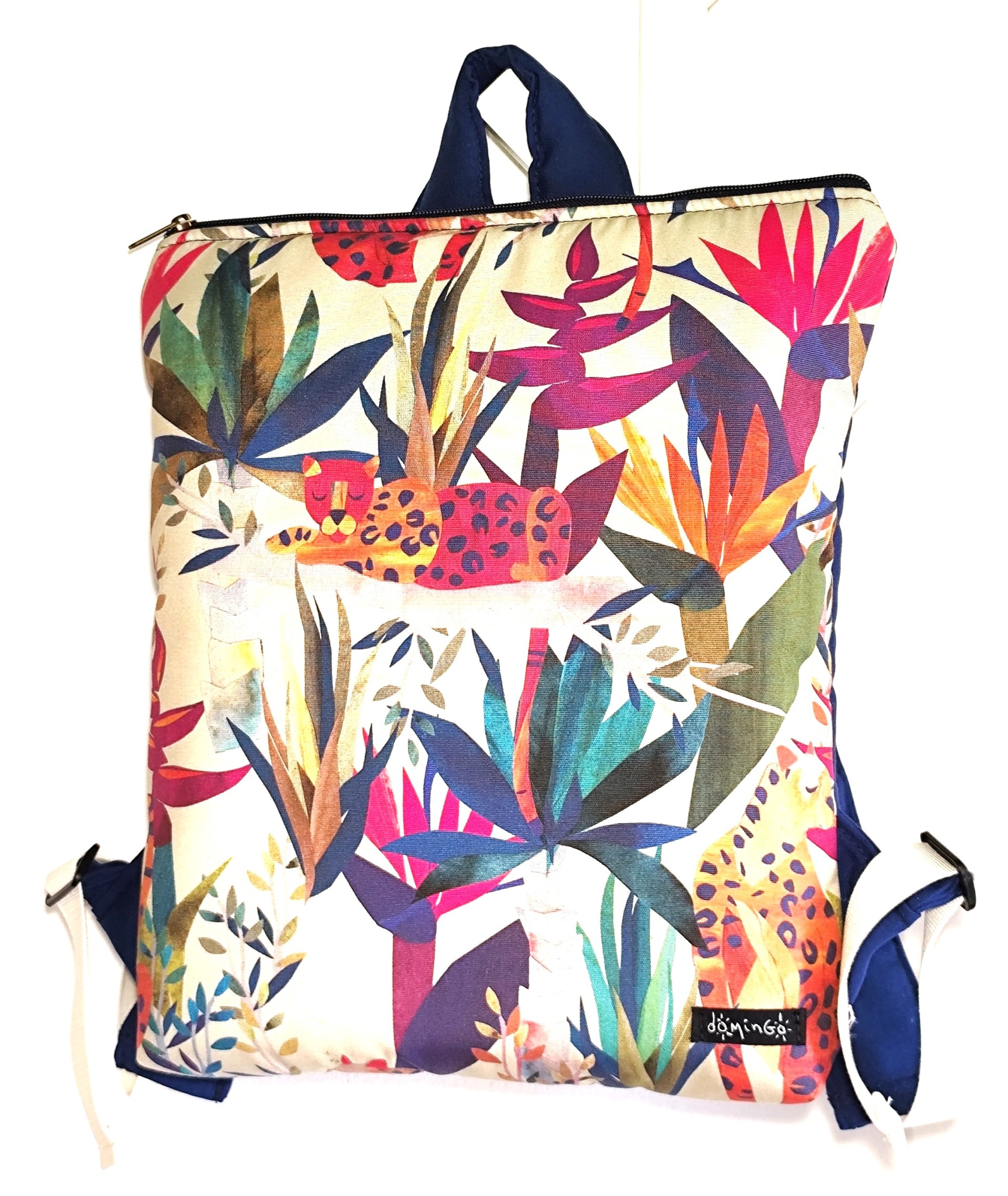 Puffer medium backpack jungle blue